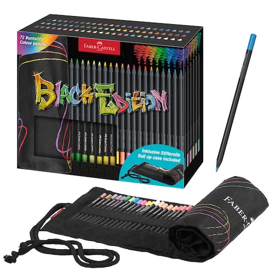 Faber-Castell Black Edition Color Pencils 72ct.